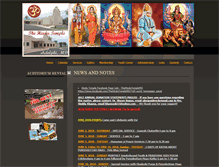 Tablet Screenshot of hindutemplemd.org